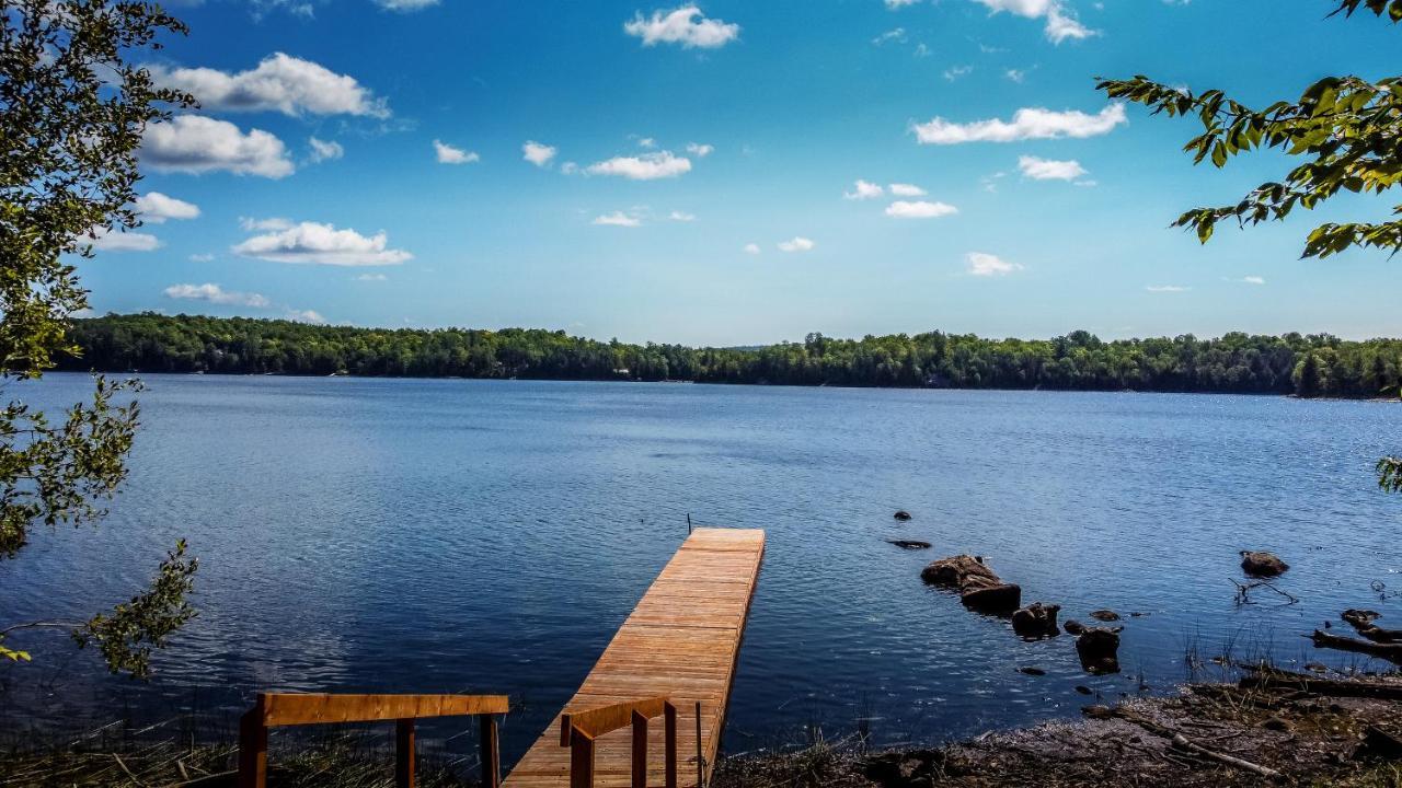 Yourtes Glamping du Poisson Blanc Notre-Dame-du-Laus Extérieur photo
