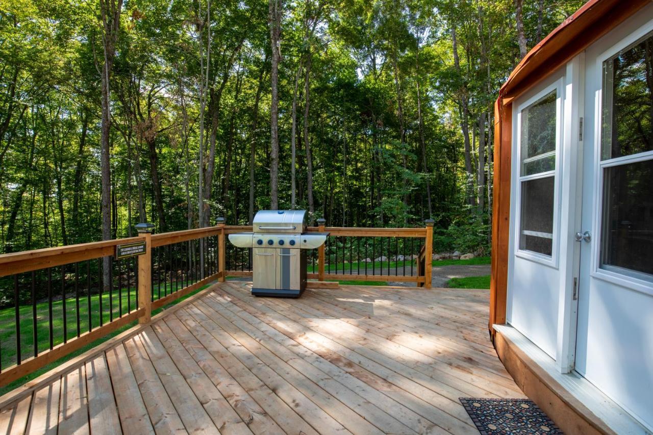 Yourtes Glamping du Poisson Blanc Notre-Dame-du-Laus Extérieur photo